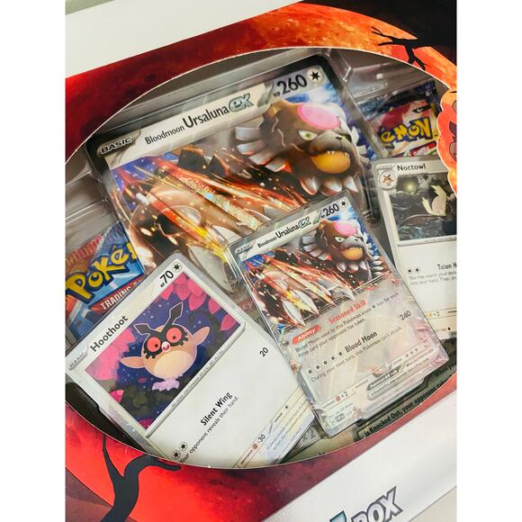 Pokemon TCG: Bloodmoon Ursaluna ex Box - Picture 2 of 3